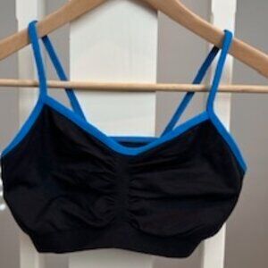Zella Unpadded Ruched Sports Bra